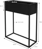 ML-Design portafiori rettangolare, 60x25x78 cm, nero, in Anteprima dell’immagine prodotto 5
