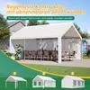 GIHAUVIA Partyzelt 4x5m Festzelt Garten Pavillon Produktbild-Vorschau 10