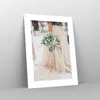 Poster - Poster ohne Rahmen - Blumenstrauß Hochzeit Kleid - Produktbild-Vorschau 7