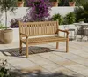 Lesli Living Teak Landhausbank Hastings 130 cm Produktbild-Vorschau 4