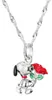 Thomas Sabo Halskette mit Anhänger Snoopy mit Rosen Produktbild-Vorschau 2