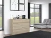 Komoda Malwa M8 140 cm z 8 szufladami w kolorze sonoma Produktbild-Vorschau 9