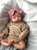 45CM Volle Körper Silikon Reborn Neugeborenen Baby Puppe Produktbild-Vorschau 2