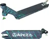 Apex Pro Stunt-Scooter Deck 580 (49cm) Splash grau/türkis Produktbild-Vorschau 1