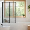 Jayseuw 100X140cm Badewannenfaltwand Badewannenaufsatz mit Produktbild-Vorschau 8
