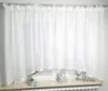 NOW-ART Scheibengardine Voile Weiß 200x150 cm – 1 Stück - Produktbild-Vorschau 4