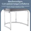 Flieks Esszimmerstühle 6er Set mit silber galvanisierte Produktbild-Vorschau 8