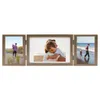vidaXL Dreifach-Bilderrahmen Collage Hellbraun 28x18 Produktbild-Vorschau 1