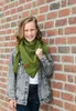 Knit Factory Coco Dreiecksschal Junior - Aubergine - 140x60 Produktbild-Vorschau 5