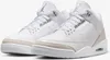 Nike Air Jordan 3 Retro "Pure Money White Silver" Produktbild-Vorschau 1