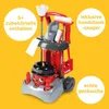 Casdon Henry Deluxe Putzwagen Rotes Spielset Produktbild-Vorschau 3