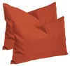 Kissenbezug 2er Set terracotta 30x50 cm Struktur Produktbild-Vorschau 1