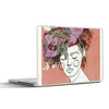 MuchoWow® Laptop Aufkleber Sticker Cover Porträt - Frau - Produktbild-Vorschau 1