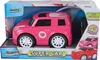 Riaditeľné auto Roadstar RC ružové 27Mhz, 13,5cm Náhľad obrázku produktu 3