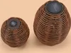 esotec Solar Rattanleuchte Victoria 2er Set USB, CCT Produktbild-Vorschau 10