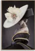 Mauro Ferretti, pannello decorativo, Vienna, cappello, nero Anteprima dell’immagine prodotto 1