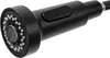 A close-up shot of a black kitchen faucet spray head. Náhľad obrázku produktu