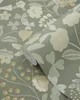 ESTAhome behang bloemen en vogels vergrijsd groen 50 x 900 Productafbeelding-voorbeeld 6