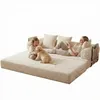 LVHOM Divano letto pieghevole in tessuto a coste, letto da Anteprima dell’immagine prodotto 1