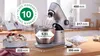 BOSCH Bosc Küchenmaschine MUM9D33S11 sr | platinium silver Produktbild-Vorschau 22