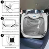 Instructions for securing a pet carrier in a car using seat belts. Produktbild-Vorschau
