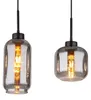 Hängelampe, 4 Flammig, Rauchglas, schwarz, L 99,5 cm Produktbild-Vorschau 7