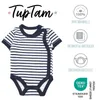 TupTam Baby Jungen Kurzarm Wickelbody Baumwolle Body 5er Produktbild-Vorschau 2