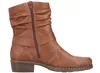 Rieker Damen Stiefelette Zierriemen Blockabsatz Raffung Produktbild-Vorschau 6