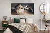 MuchoWow® Poster Pferde - Sand - Stoff 150x75 cm - ohne Produktbild-Vorschau 4