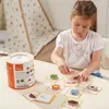 Rysunek wzoru gry w drewniane żaluzje Viga Podgląd zdjęcia produktu 6