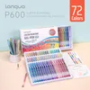 Languo P600 PLUS Glitterende Gelpennen, 72 kleuren – 1.0mm Productafbeelding-voorbeeld 2