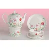 Kuchenteller LOTTA BLUMEN D. 19cm weiß bunt Bone China Produktbild-Vorschau 2