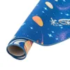 Kinder Spiel Teppich Weltall Blau Rund, Größe:100 cm Rund Produktbild-Vorschau 4