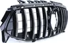 Sport Kühlergrill Schwarz Glanz Chrom passt für Mercedes Produktbild-Vorschau 4