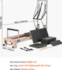 Reformer VEVOR Pilates, drewno kauczukowe, do siłowni, z Podgląd zdjęcia produktu 7
