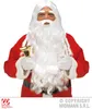 A person dressed as Santa Claus holding a bell. Produktbild-Vorschau