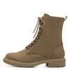 Tamaris Damen Boot Schnürung Stiefelette Reißverschluss Produktbild-Vorschau 5