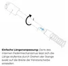 Mini teleskopická tyč FLEX bílá 60–90 cm, rozpěrná tyč do Náhled obrázku produktu 5
