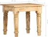 vidaXL Mesa auxiliar, 43 x 43 x 40 cm, madera maciza de Vista previa de la imagen del producto 5