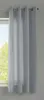 1er Set Vorhänge Schal Ösen »Berlin« HxB 145x140 cm Grau Produktbild-Vorschau 1