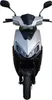 Motorroller Sonic 50 cmm 45 km/h, Euro 5, silber-schwarz GT Produktbild-Vorschau 14
