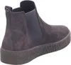 A single gray Chelsea boot is shown from a rear-quarter angle against a white background. Produktbild-Vorschau