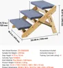 Schody dla psów VEVOR 510 x 470 x 370 mm, 3-stopniowe Podgląd zdjęcia produktu 8