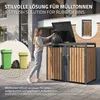 ML-Design, box na kontajnery na odpad, 3 kusy, pre 3 Náhľad obrázku produktu 5