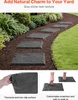 VEVOR Trittsteine Garten, 4 Stk., 395x395 mm, dekorative Produktbild-Vorschau 4
