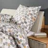 Janine Mako-Satin Bettwäsche Palermo 31173 greige ockergelb Produktbild-Vorschau 2