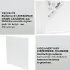 H&S Leinwand zum Bemalen - 5er Set - Weiße Produktbild-Vorschau 2