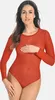 Teyli Langärmeliger Mesh-Bodysuit für Frauen Ero Female Produktbild-Vorschau 1