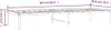 vidaXL Kovový noční stolek černý 80x200 cm Náhled obrázku produktu 6