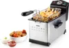 DOMO Fritteuse 3L Edelstahl Kaltzonen Friteuse 2000W 3 Produktbild-Vorschau 3